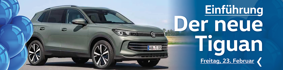 Einführung | Der neue Volkswagen Tiguan | Angebot für Gewerbe | Central-Garage Jung | Pirmasens